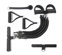 Kit Bande Élastique Fitness - Ensemble 11 Pièces Tube D’Exercice, Corde Pédale Élastique | Bandes De Résistance pour Taille Abdos Bras Jambes, Équipement Maison Yoga Musculation
