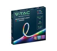 Kit Bande LED RGB 5m 3W/m USB 5V Intérieur V-TAC VT-562
