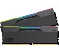 Kit Barettes mémoire 32Go (2x16Go) DIMM DDR5 Klevv Cras V RGB 6400MHz CL32 (Noir)
