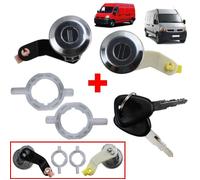 Kit Barillet Serrure de Porte Avant Gauche ET Avant Droite AVEC 2 Clés pour INTERSTAR MOVANO A MASTER II - 4501302 7701470952