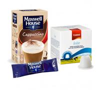 Kit Barista Cappuccino pour Nespresso ® - Maxwell House - 10 boissons