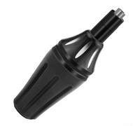 Kit barre anti-chute de moto, cadre coulissant de 8 mm pour protection arrière avec absorption des chocs, alliage d'aluminium + protections en caoutchouc compatibles (noir)