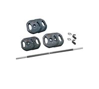 Kit barre de musculation Sveltus Noir 20 kg Unisex