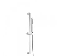 Kit barre-douche avec flexible satin Chromé PROJECT-SLIM - TRES 03452602