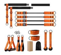 Kit Barre Pilates | Équipement de Renforcement Musculaire | Système Pilates Entraînement Corps Entier pour Maison et Salle de Sport