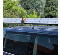 Kit Barres De Toit + butées de Charge Compatible avec Mercedes Vito W639 2003-2014 Noir