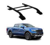 KIT Barres de toit pour Ford Ranger T6 2012-2022 DoubleCab Aluminium Noir
