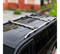 Kit Barres De Toit Pour Renault Trafic 2014-2025 Gris Alu L1 Empattement Court