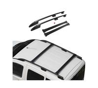 Kit Barres de Toit pour Renault Trafic Opel Vivaro 2001-2014 Alu Noir L1 Court