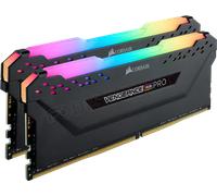 Vengeance RGB PRO - DDR4 - kit - 16 Go: 2 x 8 Go - DIMM 288 broches - 3200 MHz / PC4-25600 - CL16 - 1.35 V - mémoire sans tampon - non ECC - noir