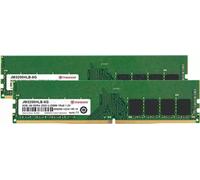 Kit Barrettes mémoire 16Go (2x8go) DIMM DDR4 Transcend JetRam 3200Mhz (Vert)