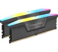 Corsair Mémoire DDR5 Vengeance RGB 16Go (2x8Go) 6000MHz CL36 AMD EXPO XMP 3.0 Gris