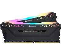 Corsair Mémoire RAM Vengeance RGB Pro DDR4 32 Go (2x16 Go) 3200 MHz CL16 Noir