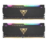 Patriot Memory Viper Elite DDR4 3200 MHz 32GB (2x16Go) C16 Kit de Mémoire Haute Performance Eclairage LED RGB - Noir