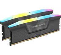 Kit Barrettes mémoire 32Go (2x16Go) DIMM DDR5 Corsair Vengeance RGB 6400MHz CL36 (Noir)