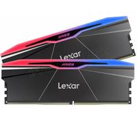 Kit Barrettes mémoire 32Go (2x16Go) DIMM DDR5 Lexar Ares 2nd Gen RGB 7600MHz (Noir)