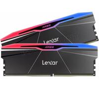 Kit Barrettes mémoire 32Go (2x16Go) DIMM DDR5 Lexar Ares 2nd Gen RGB 8000MHz (Noir)