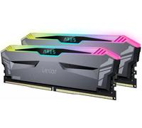 Kit Barrettes mémoire 32Go (2x16Go) DIMM DDR5 Lexar Ares RGB 6400MHz (Noir)