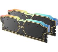 Kit Barrettes mémoire 32Go (2x16Go) DIMM DDR5 Lexar Thor RGB 6000MHz (Noir)
