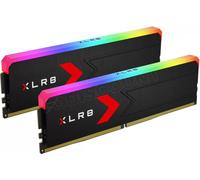 Kit Barrettes mémoire 32Go (2x16Go) DIMM DDR5 PNY XLR8 Gaming Epic-X RGB 6000MHz CL36 (Noir)