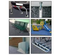 Kit barrière de parking ING FIXATIONS 8 fixations asphalte Ø12x100 + TH 10/25 + résine 300 ml MP+ - A860022