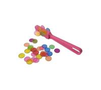 Kit Baton Magnetique Loto Rose et 100 pions multicolore aimantes - Ramasse Jetons - Jeu Bingo - Set accessoires 2 en 1 et carte