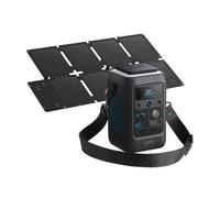 KIT Batterie Anker SOLIX C300X DC avec Panneau Solaire 60W, Station portable 300W