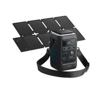 KIT Batterie Anker SOLIX C300X DC avec Panneau Solaire 60W, Station portable 300W