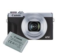 Kit batterie argent Canon Powershot G7X Mark III| ✅5 ans de garantie