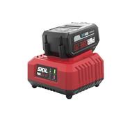Kit batterie et chargeur - SKIL - Batterie Lithium-Ion - 20V Max (18 V) - 4,0Ah - indicateur LED - recharge complète 2 h - 3131 AA