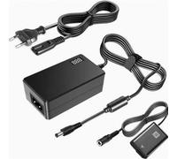 Kit batterie factice NP-FW50 et alimentation AC-PW20 compatible avec les appareils photo Sony ZV-E10, ZVE10, A7, 7R, 7S, A7II, 7RII, 7SII, A