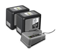 Kit Batteries + chargeur KÄRCHER - 2 * 36 V/6