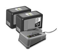 Kit Batteries + chargeur KÄRCHER - 2 * 36 V/7,5 - 2.445-070.0