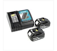 Kit batteries - MAKITA - BL1850 & DC18RC - 18 V - 5 0 Ah - Recharge rapide 45 min