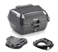 Kit Bauletto B45+ Givi + Piastra Pour Honda XL 750 Transalp 2025-2026 Noir 45L