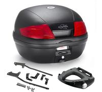Kit Bauletto K35N KAPPA Noir + Supports Yamaha Fzs 1000 Fazer 2001-2002