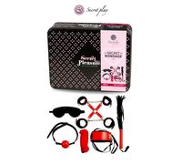 Kit BDSM 8 pièces - Rouge & Noir