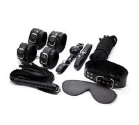 Kit BDSM Noir 8 pièces