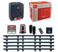 Kit BFT DEIMOS ULTRA BT A400 portails coulissants 400 kg 24V + 5m crémaillère