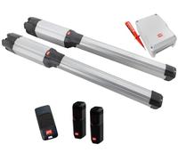 Kit BFT PHOBOS BT B25 d'automatisation pour portail pivotant à 2 vantaux