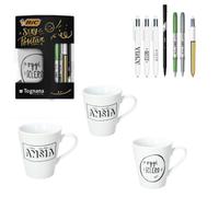 Kit BIC Stay Positive 48246 - Marcatore Verde, Tazza Tognana e Penna