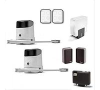Nice Kit bidirectionnel pour portes battantes HOPPBDKCE – 24 Vdc, jusqu'à 2,4 m, montage extérieur