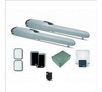 Kit bidirectionnel pour portails battants avec portes jusqu'à 2 m 24 Vdc montage extérieur Code : WINGO4024BDKCE