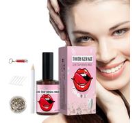 Kit Bijou Dent Bricolage,Strass Dentaire Tooth Gem Kit,Colle Dentaire Strass Kit,Strass Dentaire Kit,Kit de Gemmes de Dents pour Débutant,Bijoux Dentaire Gemmes,Set Décoration Cristalline pour Dents