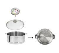 Kit Biome 24 Cm (Couv K24Pt + Thermometre Thbt +Element Cv Ecv24Q +Kit Recettes)