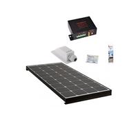 Kit BLACK BOOSTER 140W + Régulateur MPPT + Câble