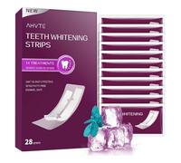Kit Blanchiment Dentaire 23 Bandes,Pour une Utilisation Régulière et un Résultat Progressif,Peut Contribuer à un Sourire Plus Lumineux.