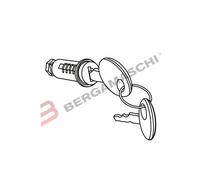 Shad Pièce de rechange 201896R – ensemble bombin et clé fermeture tirette pour valise SH48