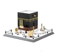 Kit blocs de construction - WANGE - 446 pièces - Noir - Format compact et élégant
