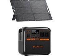 Kit BLUETTI AC180P Station électrique portable avec Panneau Solaire 100W, 1440Wh, générateur solaire 2 *AC 1800W (2700W Max.) Noir G